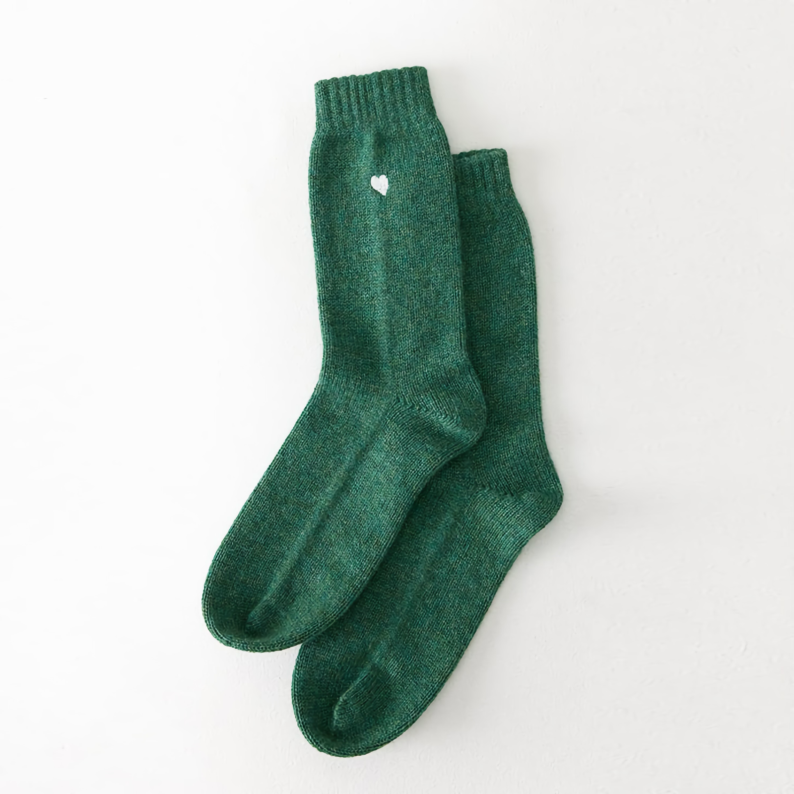 Pair of Matouk Sleeping Socks in Emerald