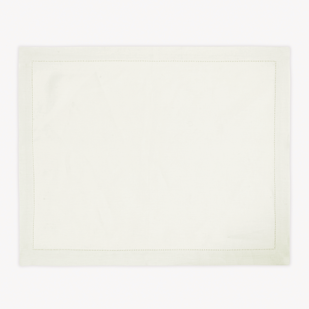 Placemat of Matouk Valentina Hemstitch in Ivory