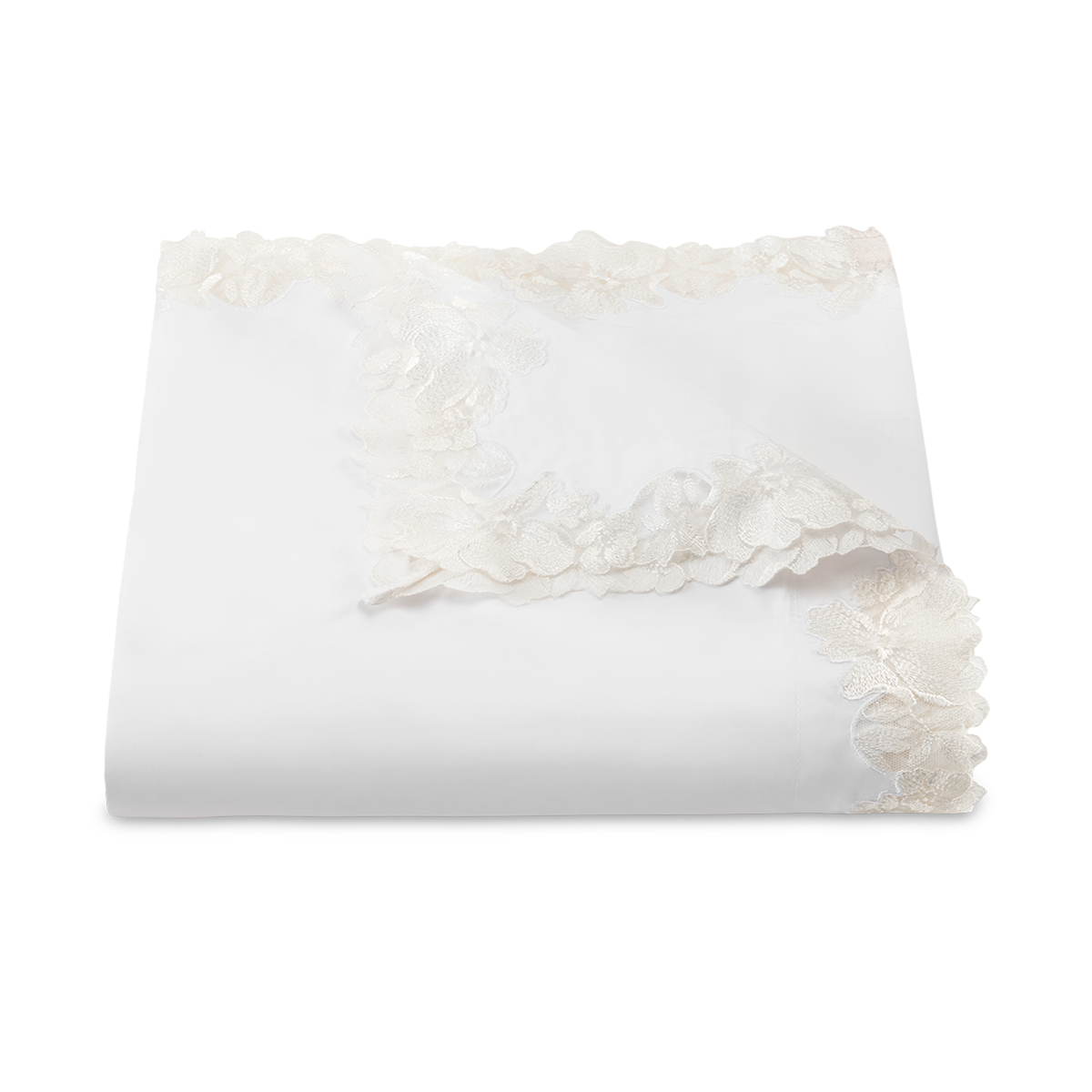 Duvet Cover of Matouk Virginia Bedding in Color White