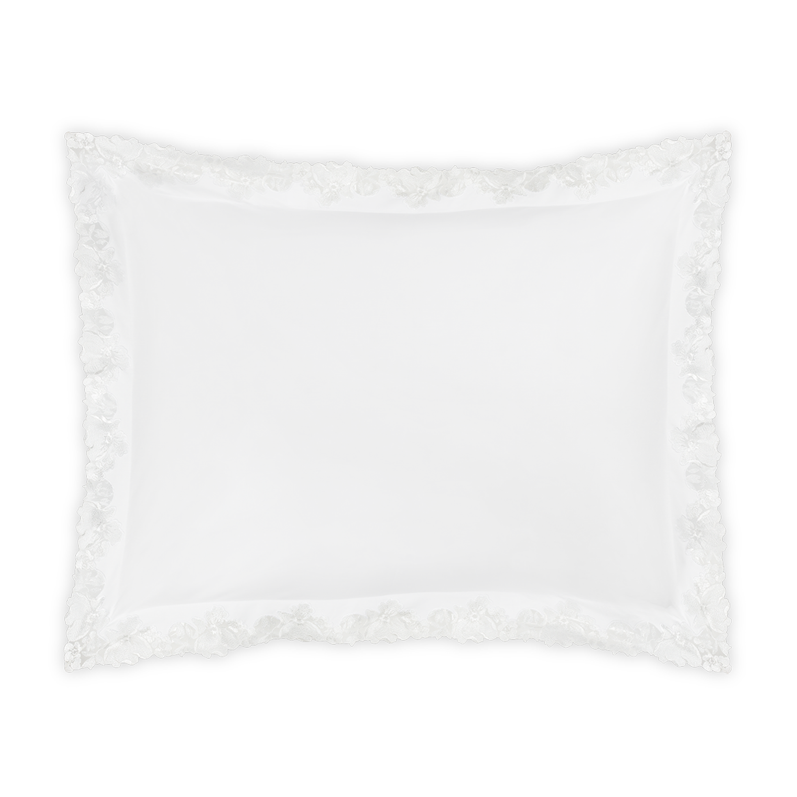 Lifestyle Shot of Stacks of Matouk Virginia Bedding in Different Colors