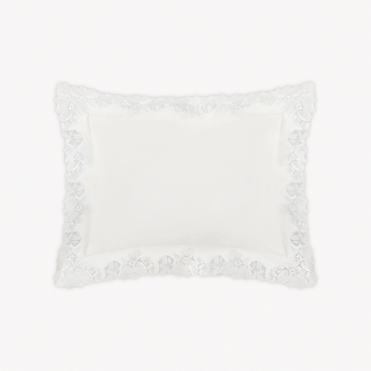 Boudoir Sham of Matouk Virginia Silk Collection in Bone