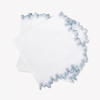 Matouk Wave Table Linens - Hazy Blue featured image