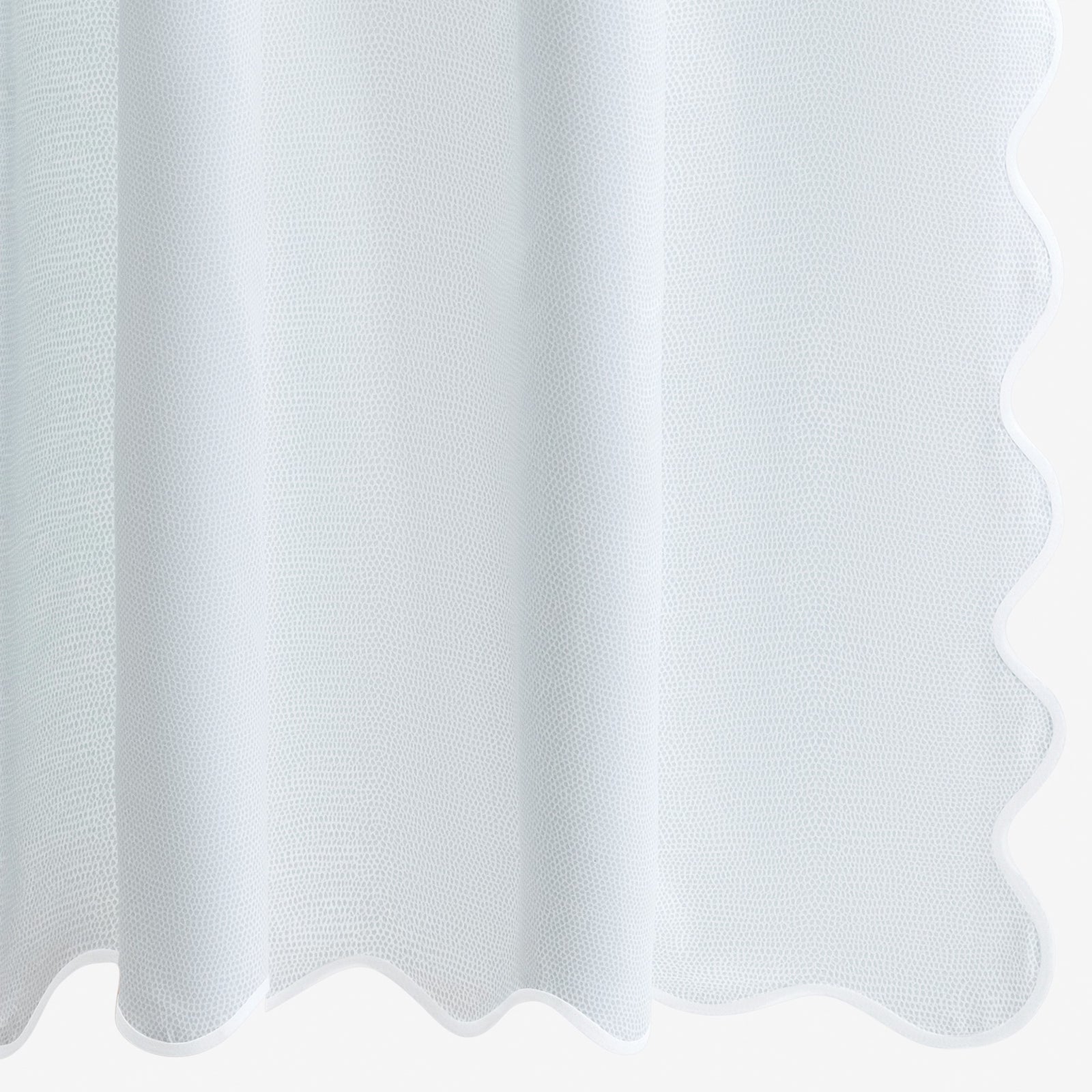 Matouk Jasper Shower Curtain in Pool