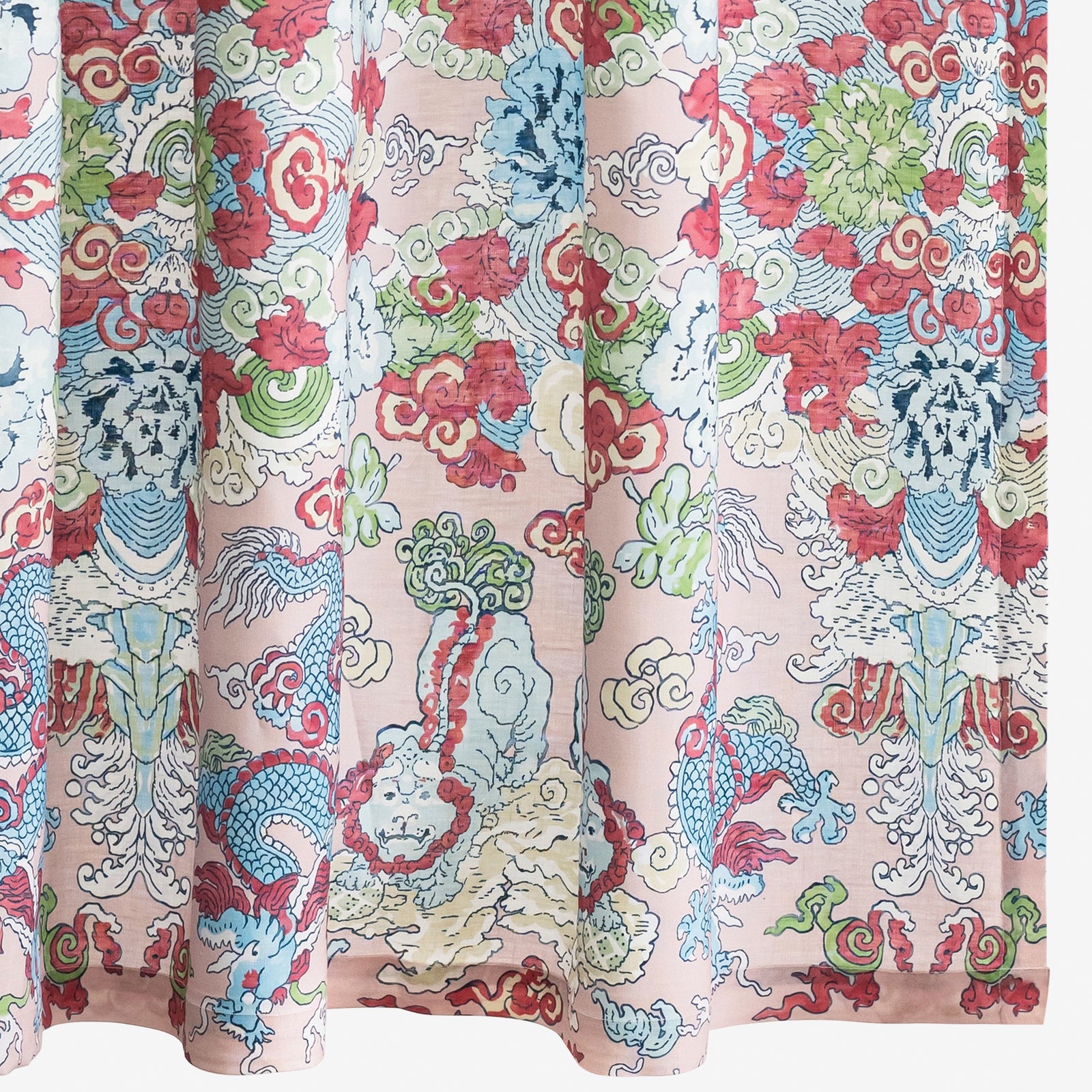 Matouk Schumacher Magic Mountain Shower Curtain in Paradise