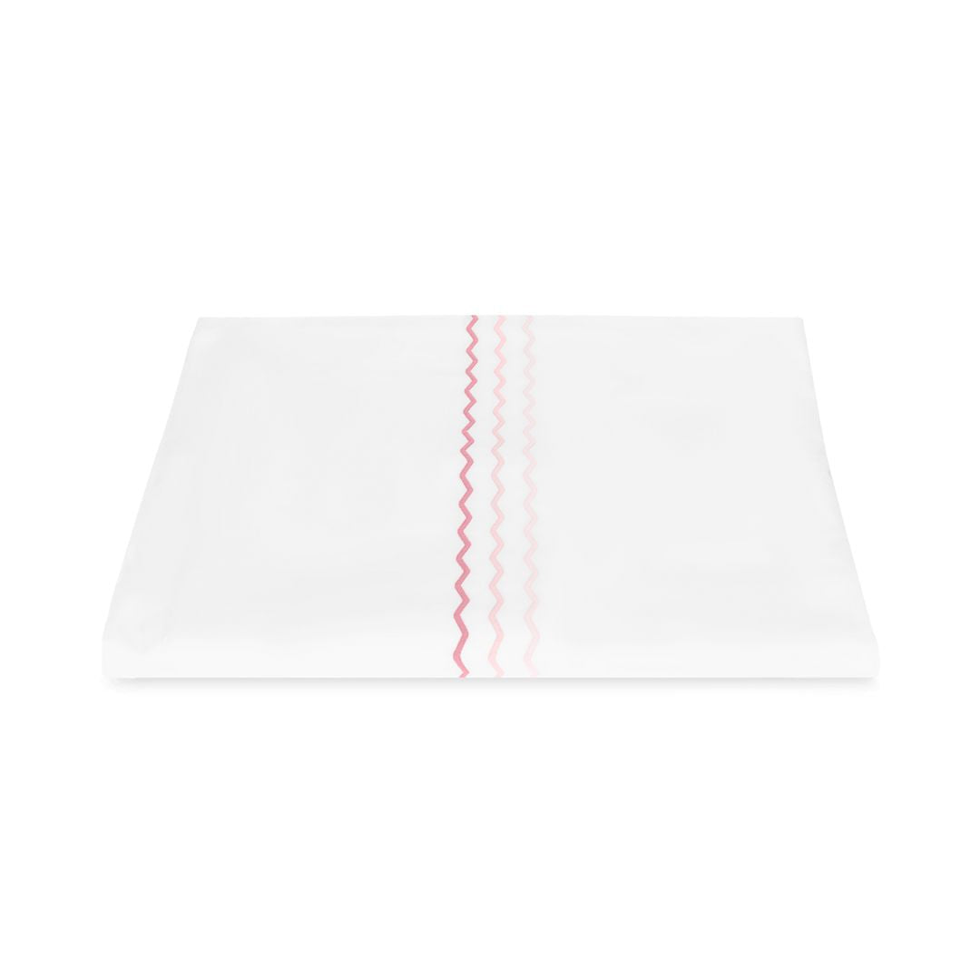 Matouk Axel Duvet Cover in Pink Silo Image