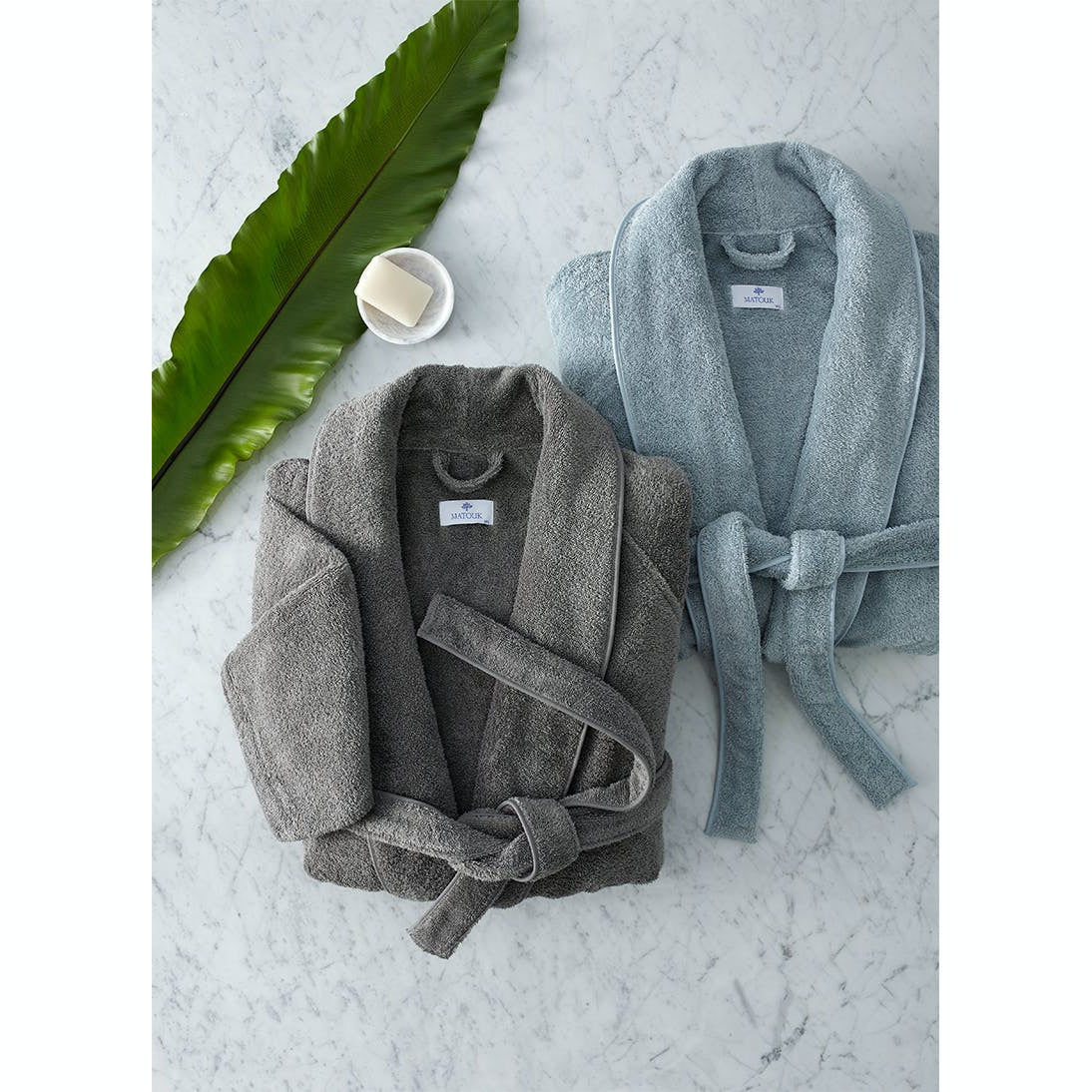Matouk Cairo Bath Robes - lifestyle image