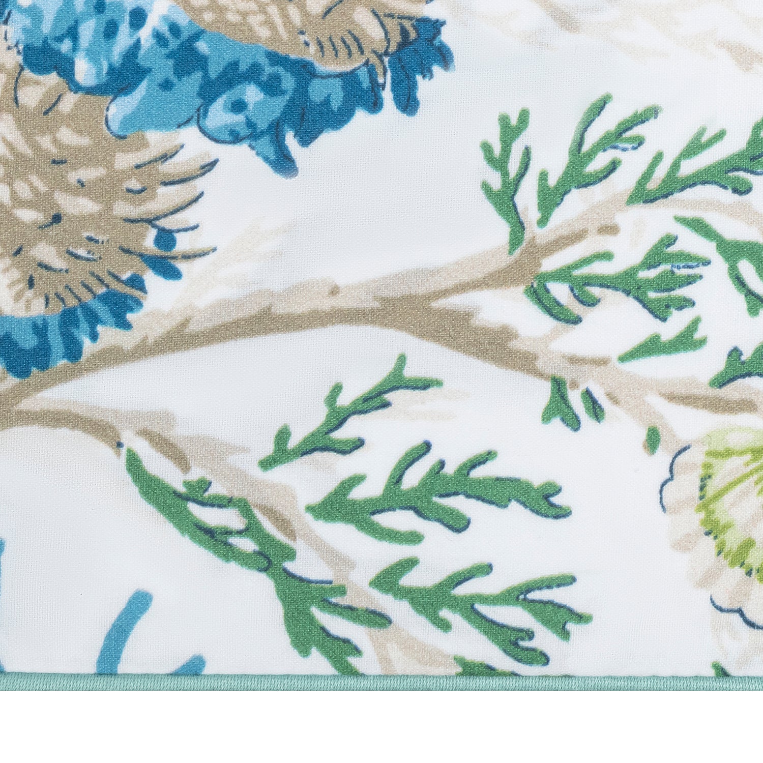 Matouk Del Tesoro Pajamas in Sea, model forward