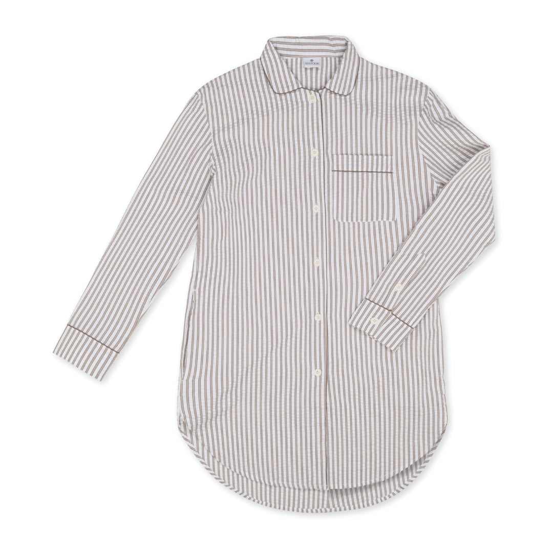 Matouk Matteo Bark Sleep Shirt Silo Image