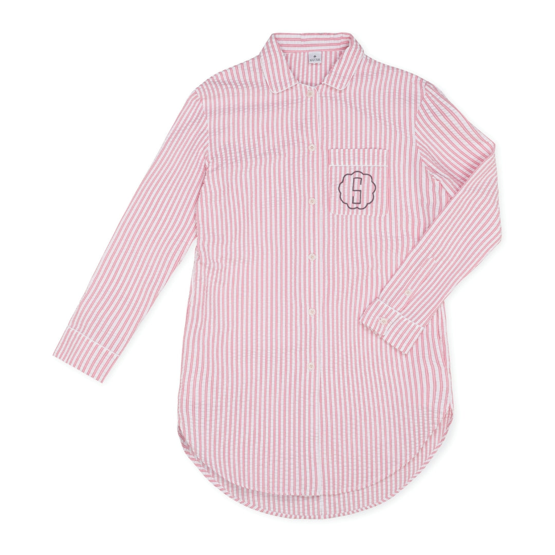 Matouk Matteo Peony Sleep Shirt Silo Image