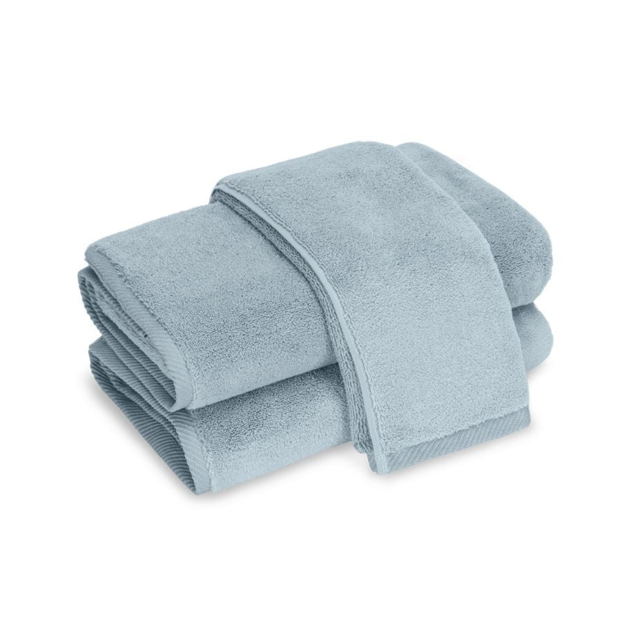 Matouk Milagro Towels in Hazy Blue