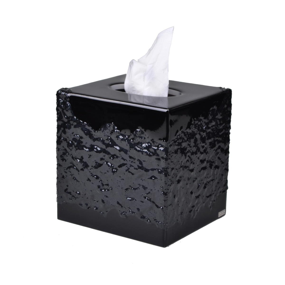 Tissue Holder of Mike and Ally Brut Bath Accessories in Black