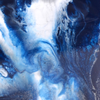 Blue Medley/Silver swatch image