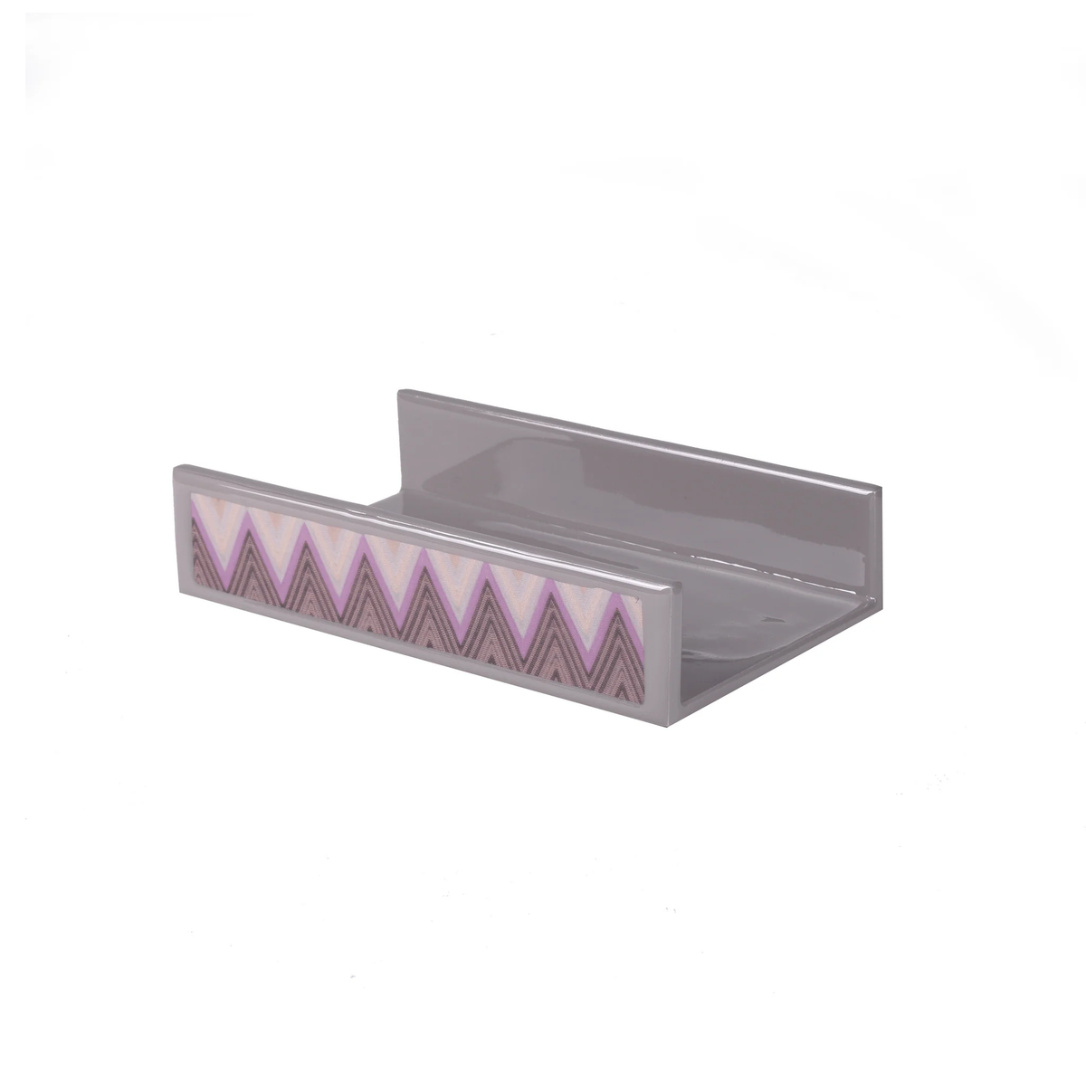 Flat Towel Holder of Mike and Ally Paperwerks Bath Accessories Zigzag Collection