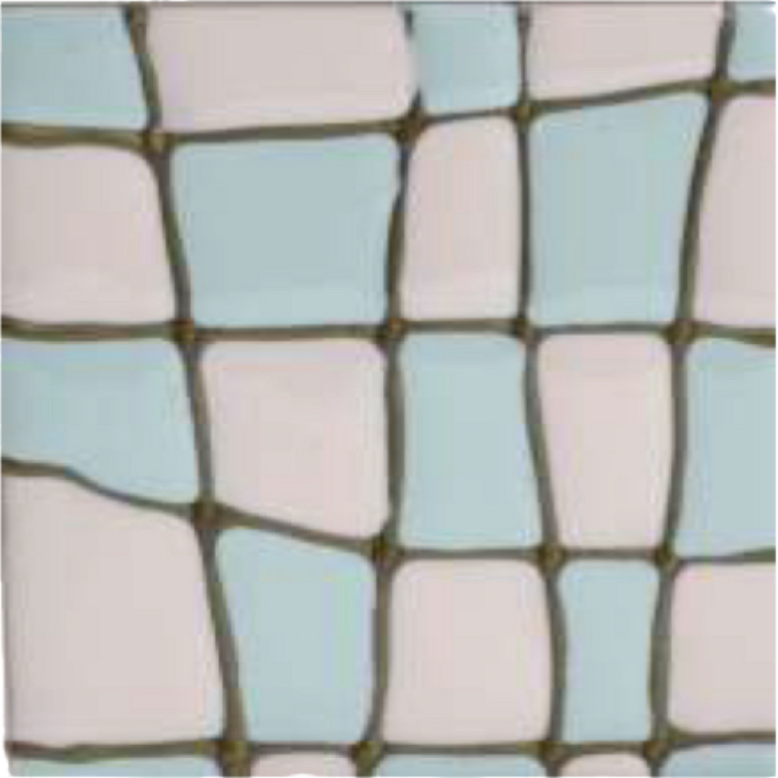 Gold Trim of Mike and Ally Quattro Bath Accessories in Aruba and Ecru Enamel