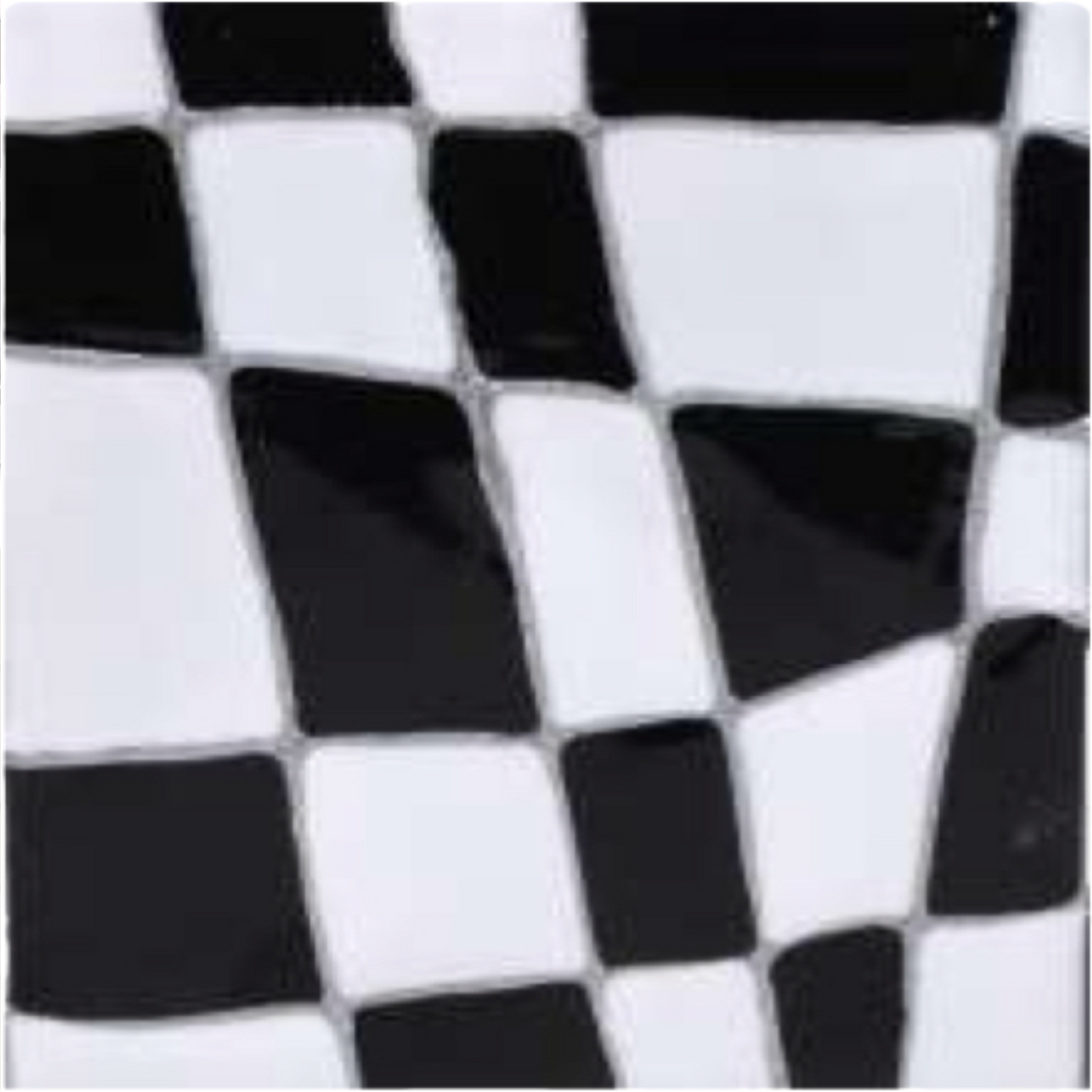 Silver Trim of Mike and Ally Quattro Bath Accessories in Black and Pure Enamel