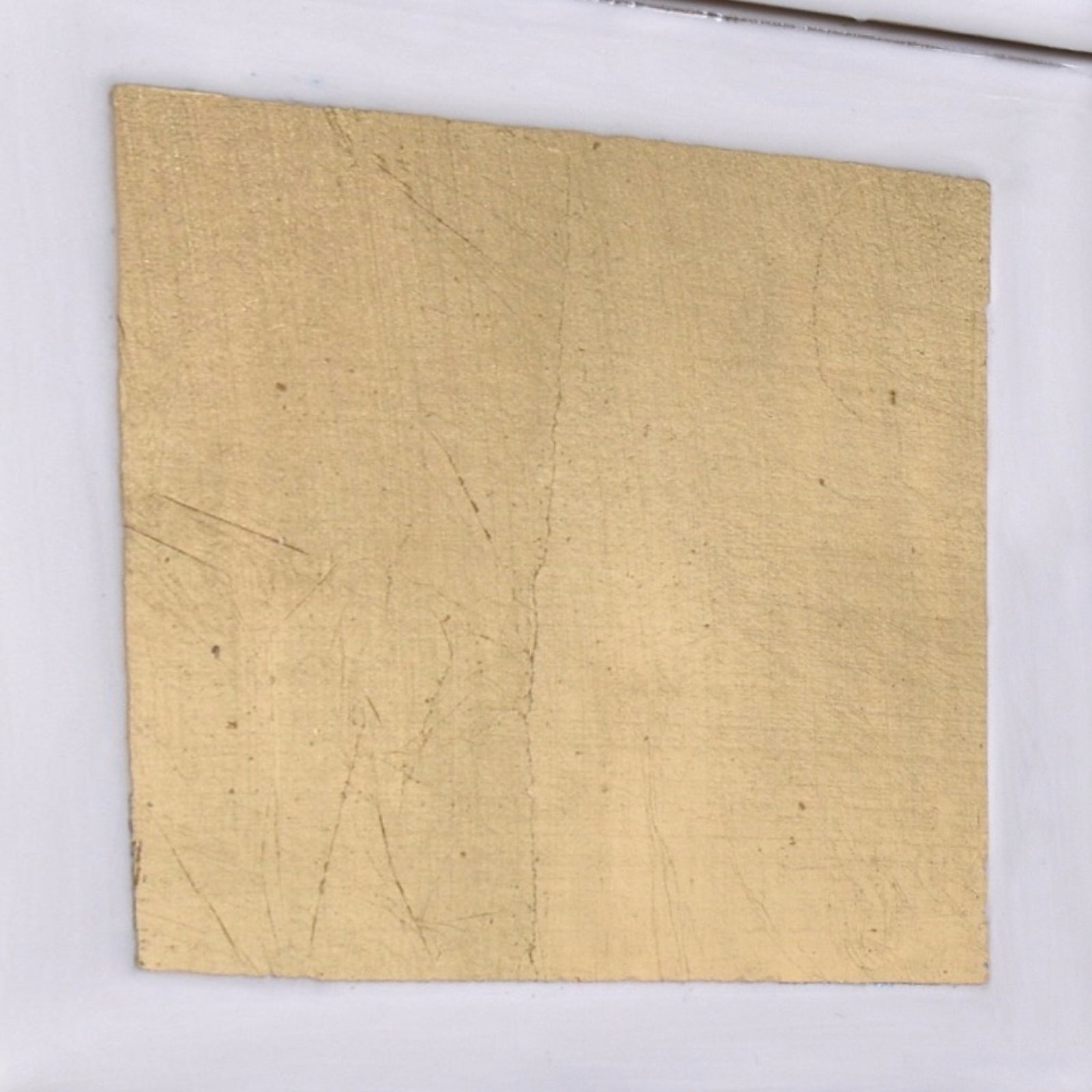 Mike and Ally Savoy Bath Accessories in Pearl and Gold Leaf set with candles against a dark background