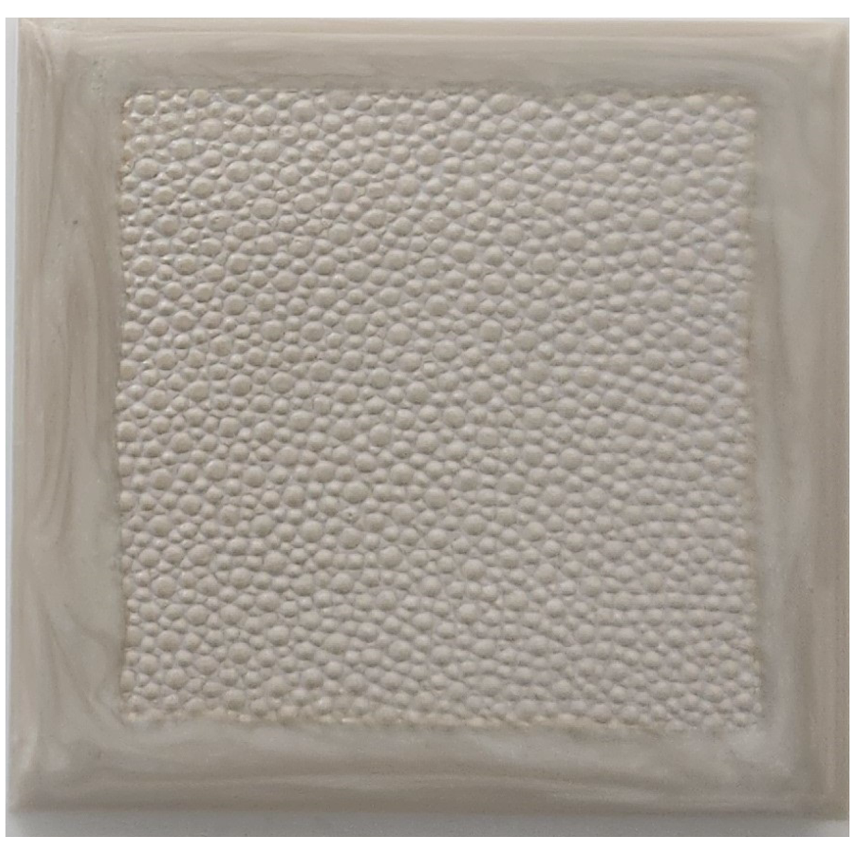 Color of Mike and Ally Shagreen Bath Accessories in Putty