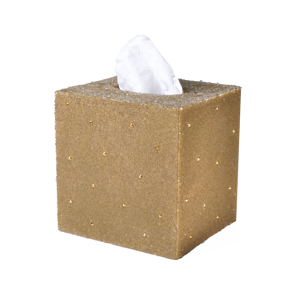 Tissue Boutique of Mike and Ally Valletta Bath Accessories in Gold Color