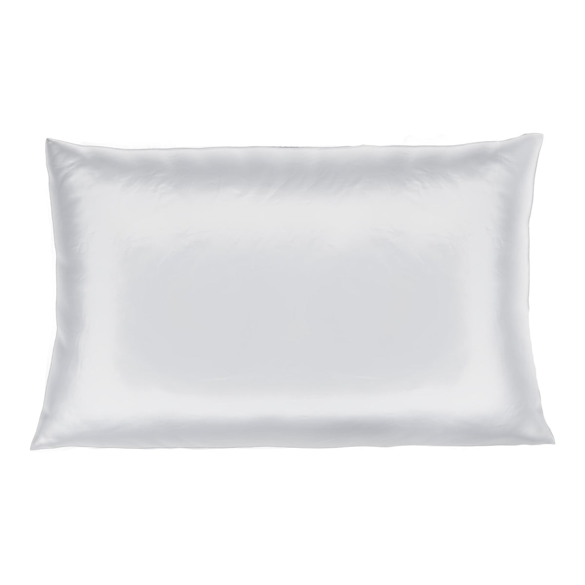 Mulberry Park Silks Deluxe 19 Momme Pure Silk Pillowcase in White Color