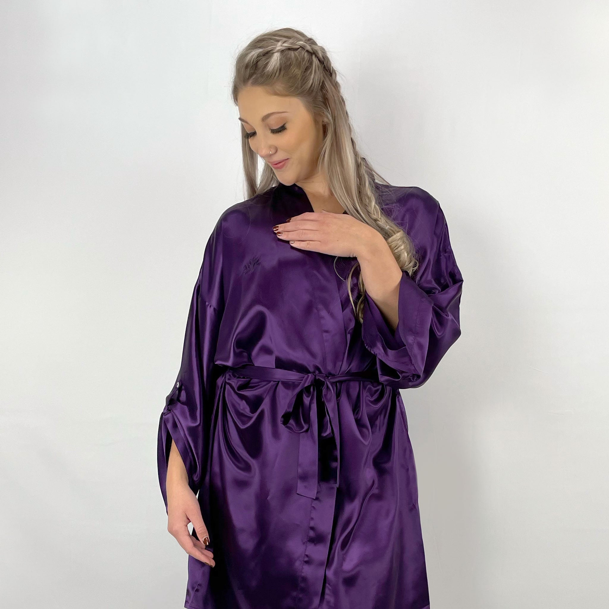 100% Pure Mulberry Silk Kimono Robe for Women | 22 Momme 100% Pure Mulberry Silk Kimono Robe for Women | 22 Momme