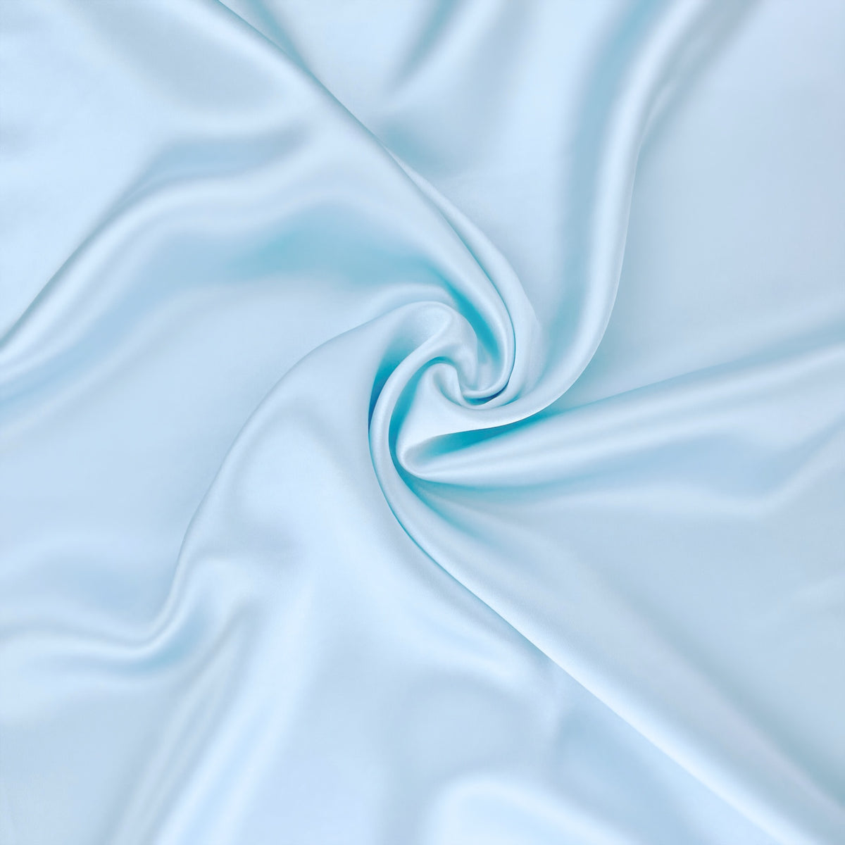Mulberry Park Silks 19 Momme Silk Crib Sheet - Bedtime Blue