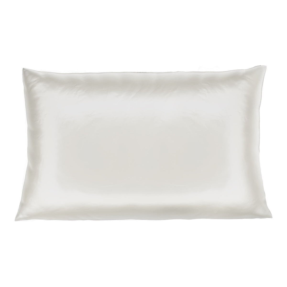 Mulberry Park Silks Deluxe 19 Momme Pure Silk Pillowcase in Ivory Color