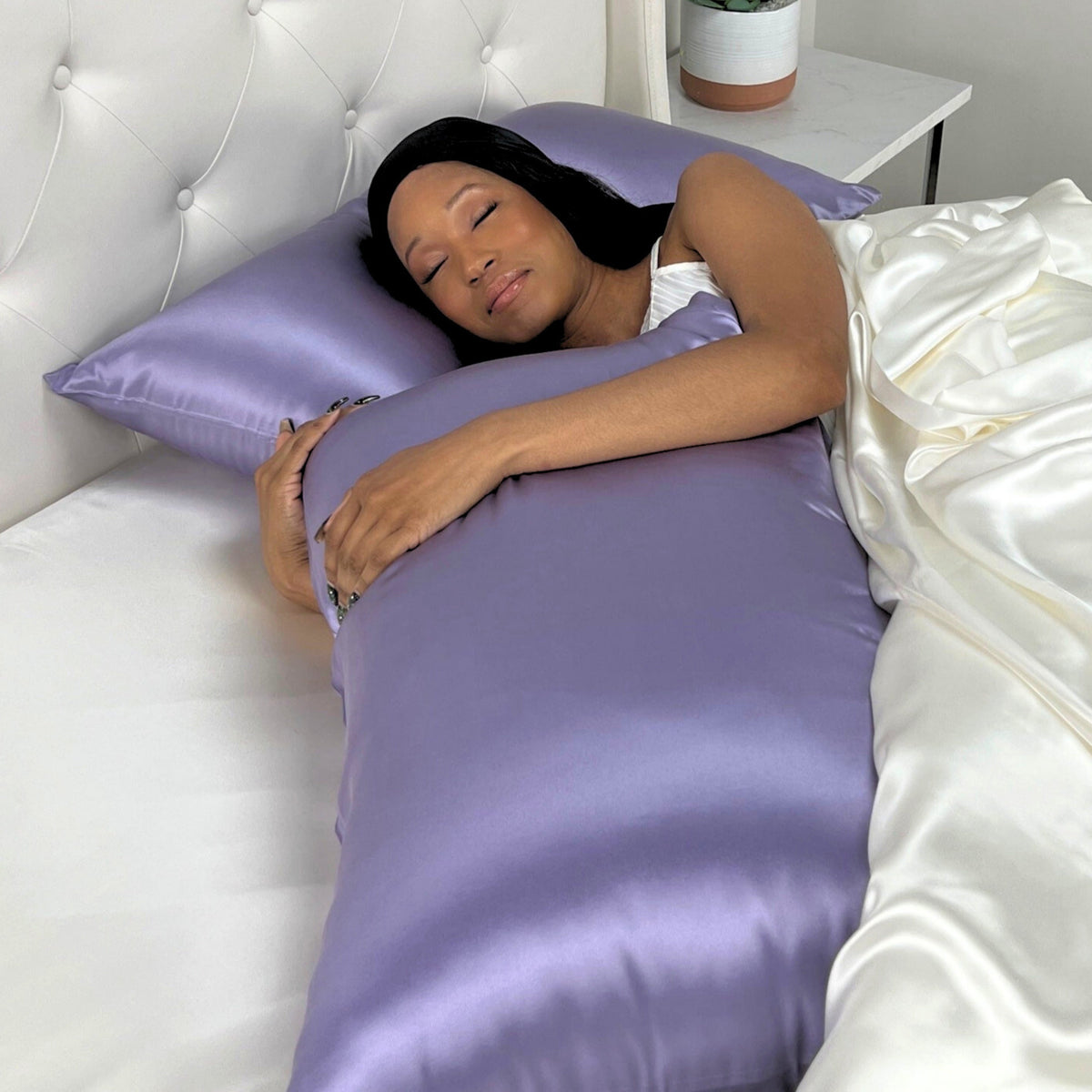 Best Silk Pillowcase for Hair + Prevents Frizz & Sleep Wrinkles – 19 Momme Mulberry Silk