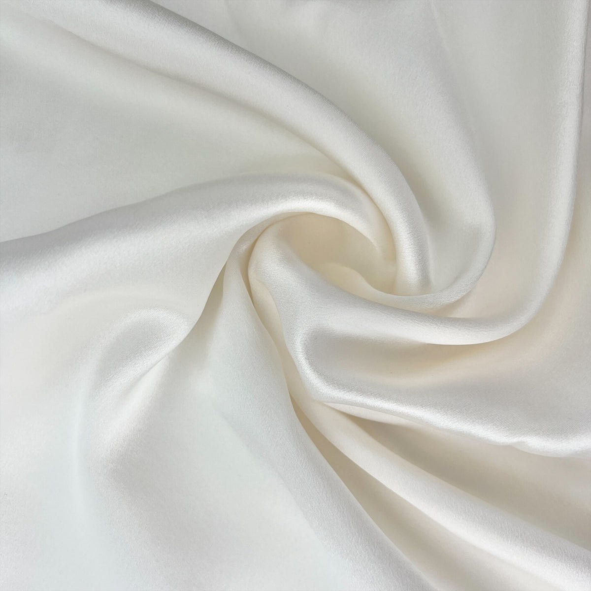 Mulberry Park Silks Pure Silk Square Head Scarf - Ivory