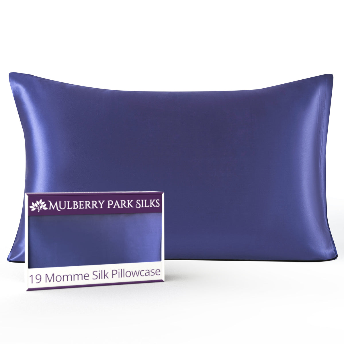 Mulberry Park Silks Luxury 19 Momme Pure Silk Pillowcase - Dusk
