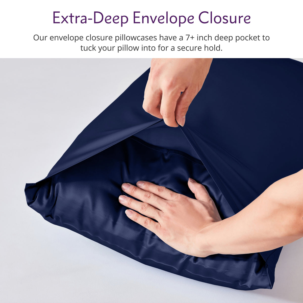 Envelope or Zipper Closure – 2.5A Quality Mulberry Silk Pillowcase with Secure Closure