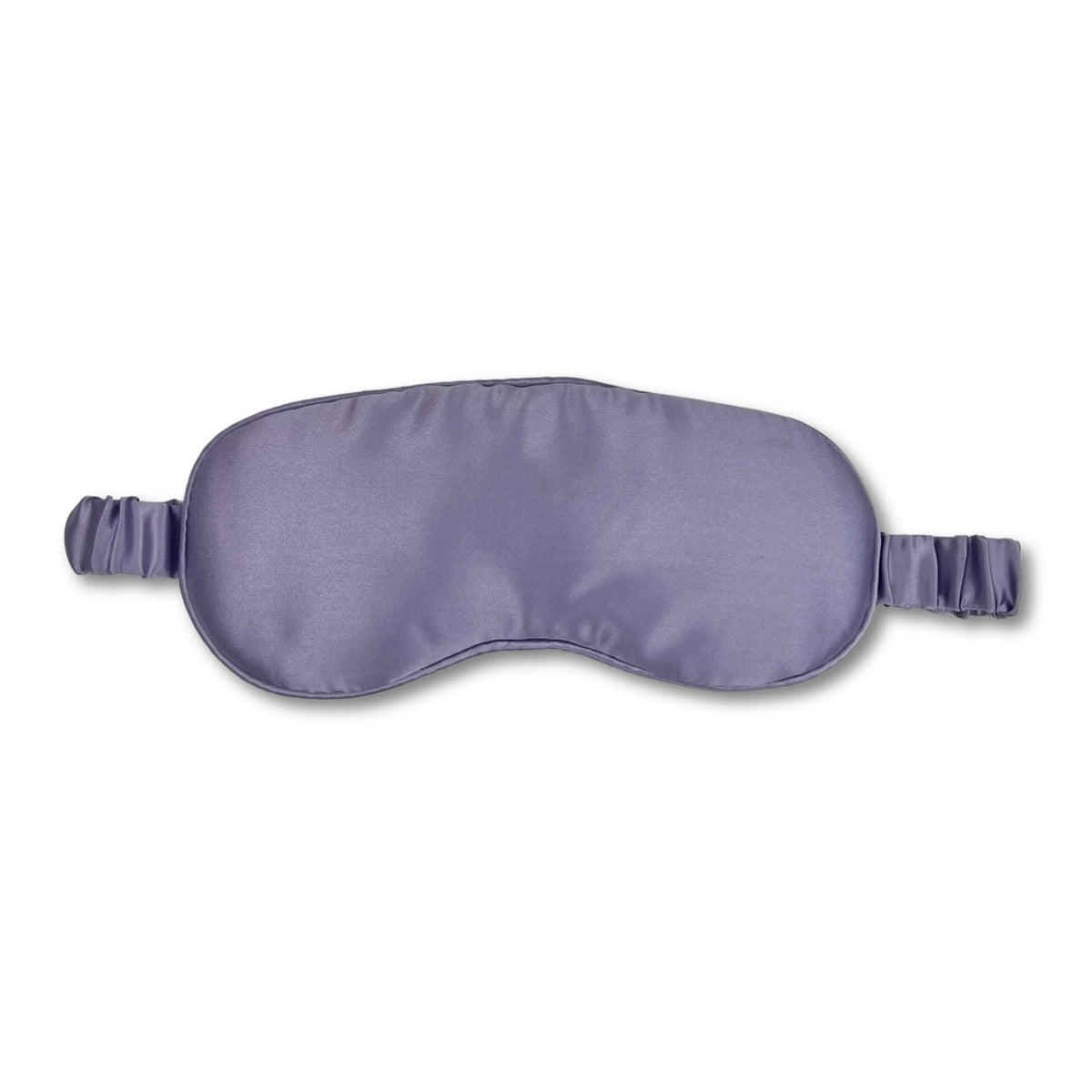 Mulberry park silks 19 momme silk sleep mask in Lilac with adjustable strap for comfortable sleep