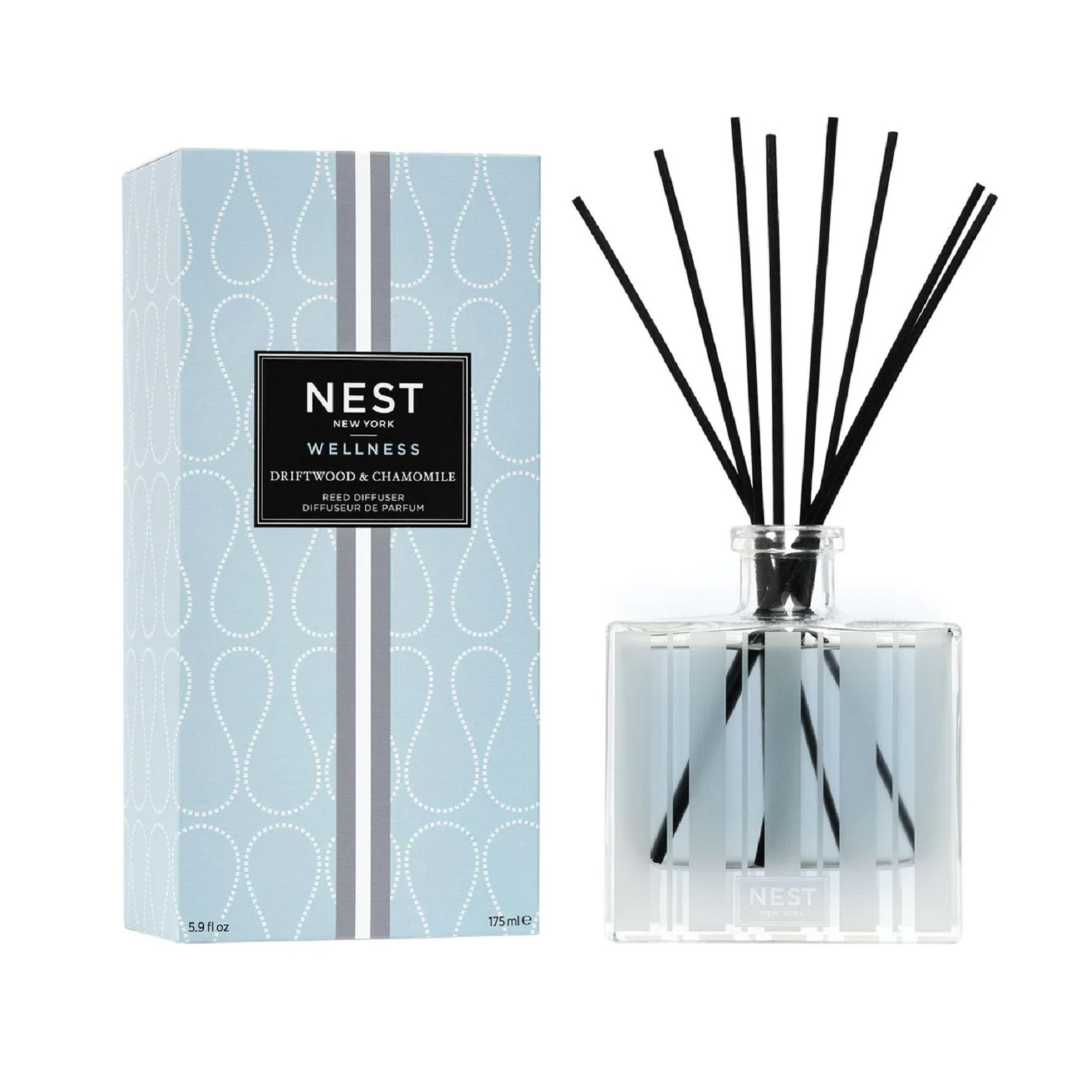 Product Image of Nest New York’s Driftwood and Chamomile Reed Diffuser with Box