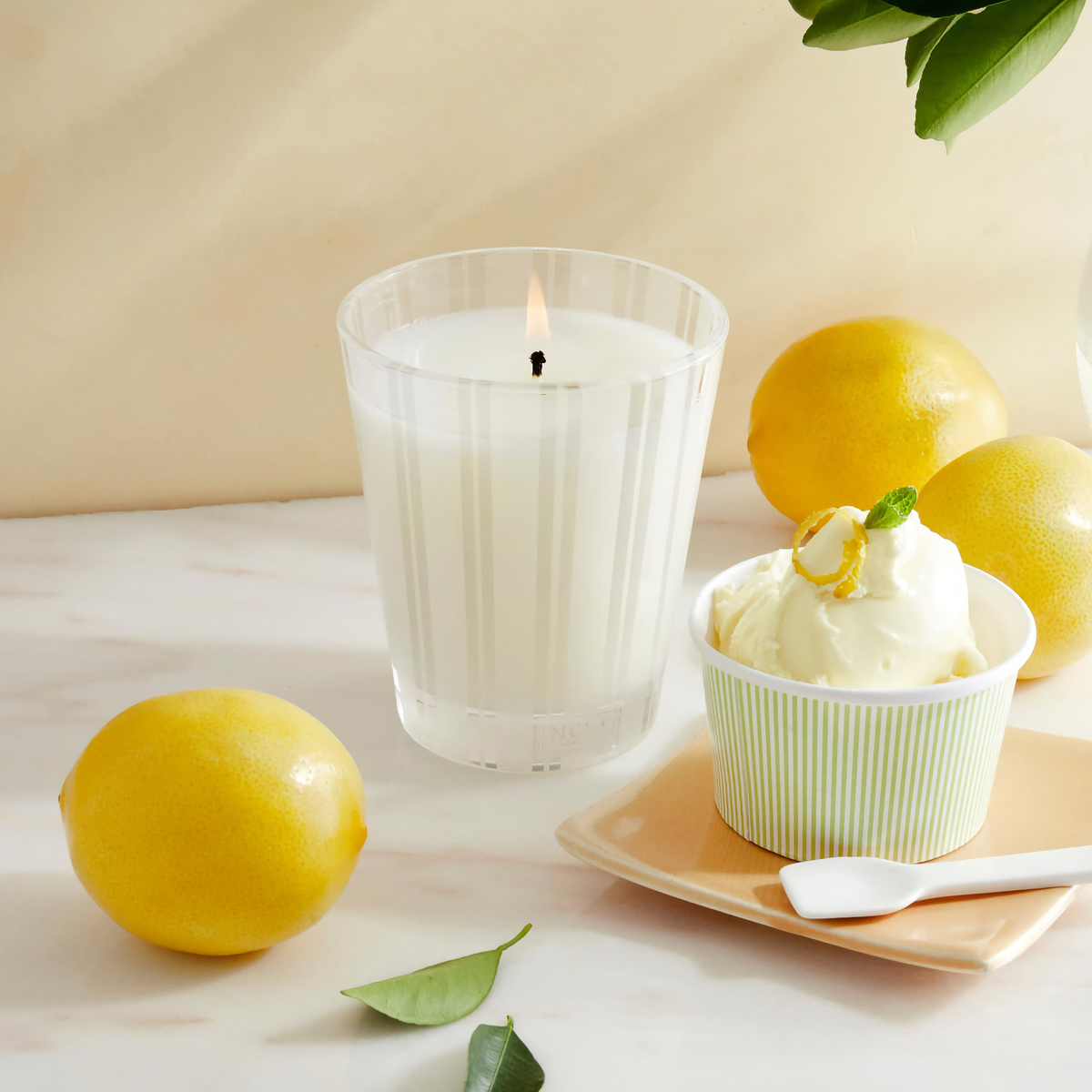 Nest New York Amalfi Lemon and Mint Candle with Real Lemons