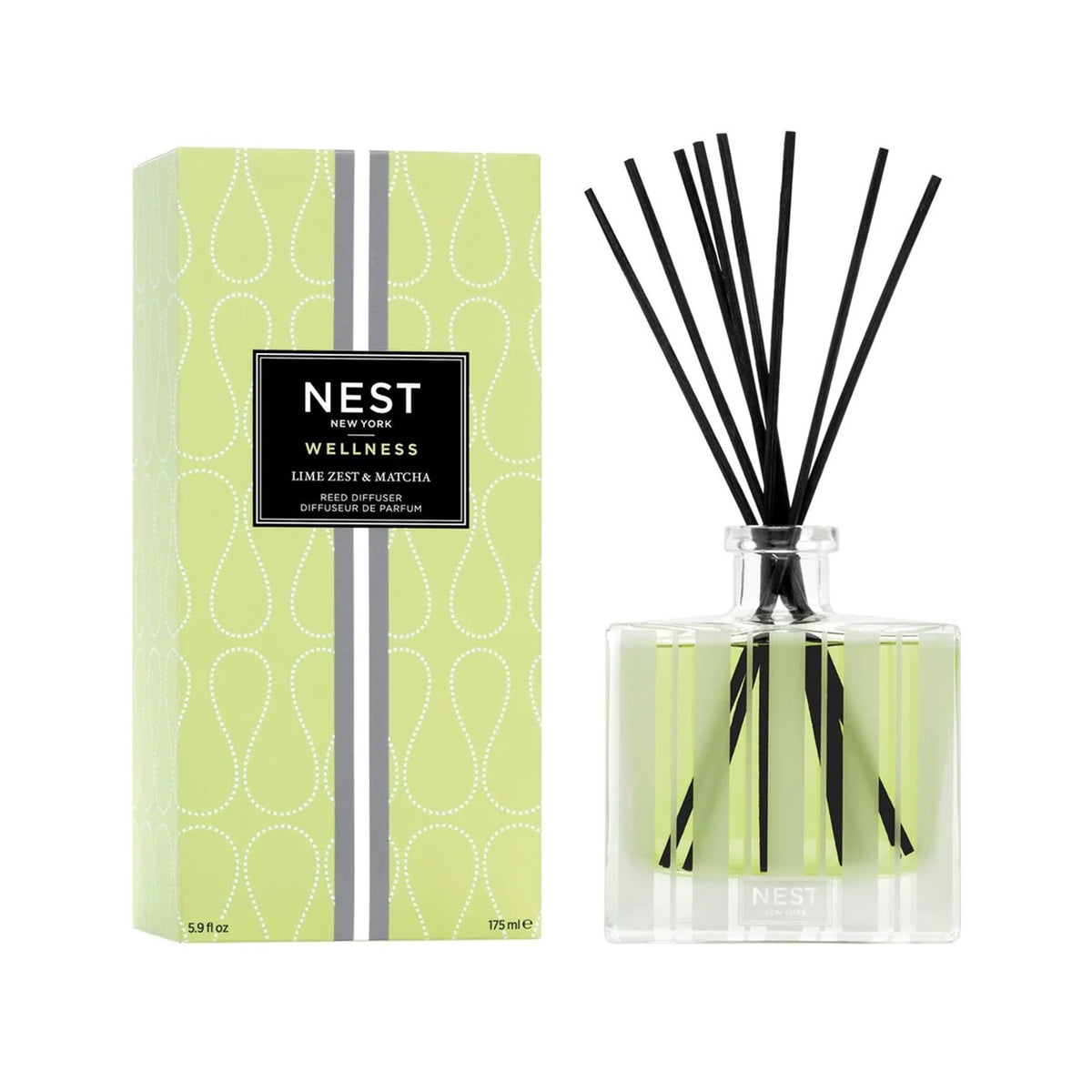 Product Image of Nest New York Lime Zest &amp; Matcha Reed Diffuser with Box