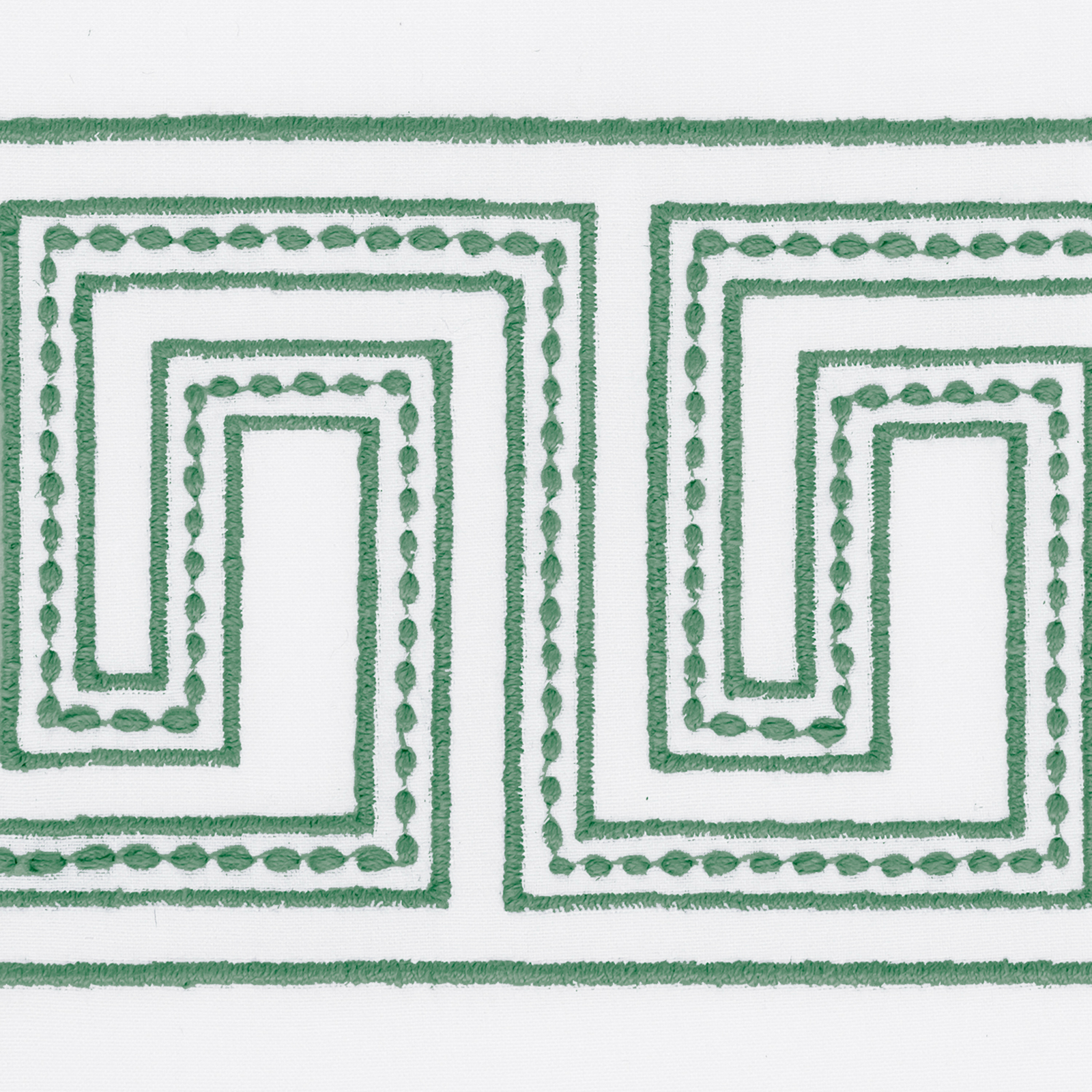 Matouk Schumacher Ophelia Shower Curtain in Jade