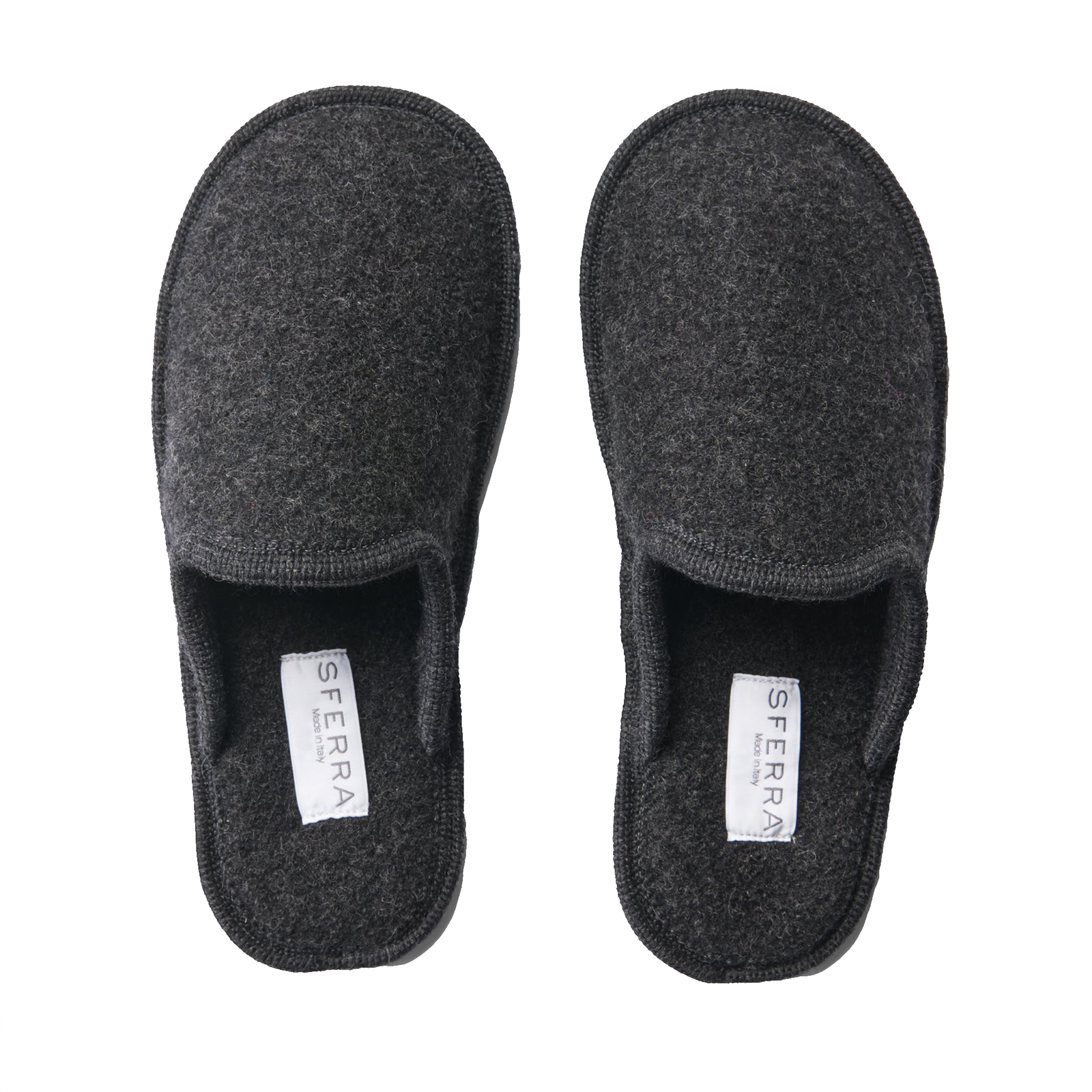 Pair of Smoke Sferra Serena Slippers