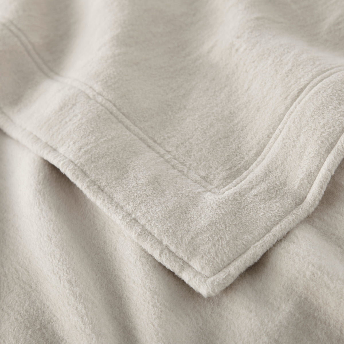 Detailed View of Peacock Alley All Seasons Framed Blanket in Flint color