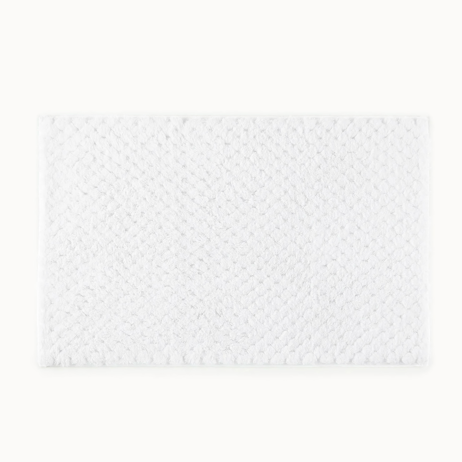 Peacock Alley Catalina Bath Mat in White