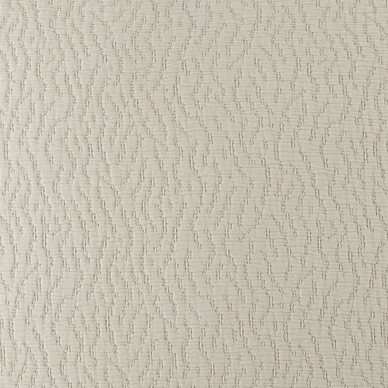 Bed Dressed in Peacock Alley Mia Stonewashed Matelassé Bedding in Color Dune