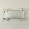 Peacock Alley Oblong Bow Pillow - Moss featured image
