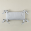 Peacock Alley Oblong Bow Pillow - Wedgewood featured image