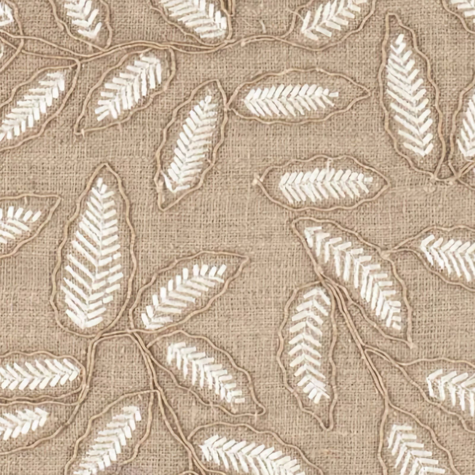 Pine Cone Hill Amelia Embroidered Decorative Pillow in Natural