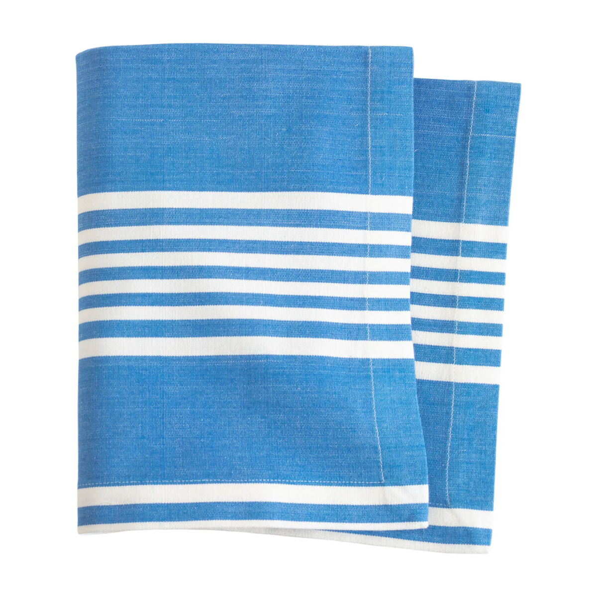 Pine Cone Hill Bistro Stripe Napkins in French Blue