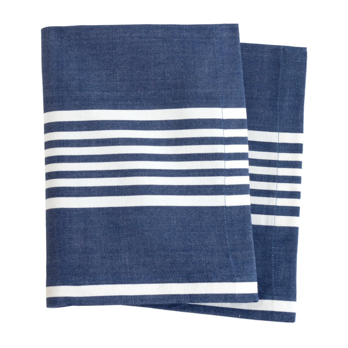 Pine Cone Hill Bistro Stripe Napkins in Indigo