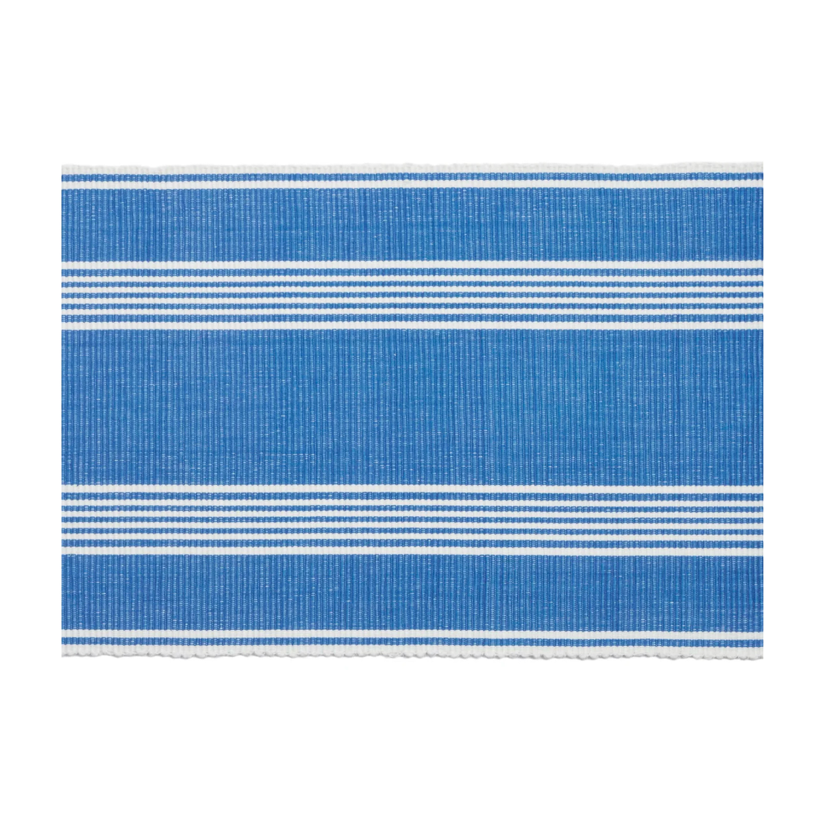 Pine Cone Hill Bistro Stripe Placemat in French Blue