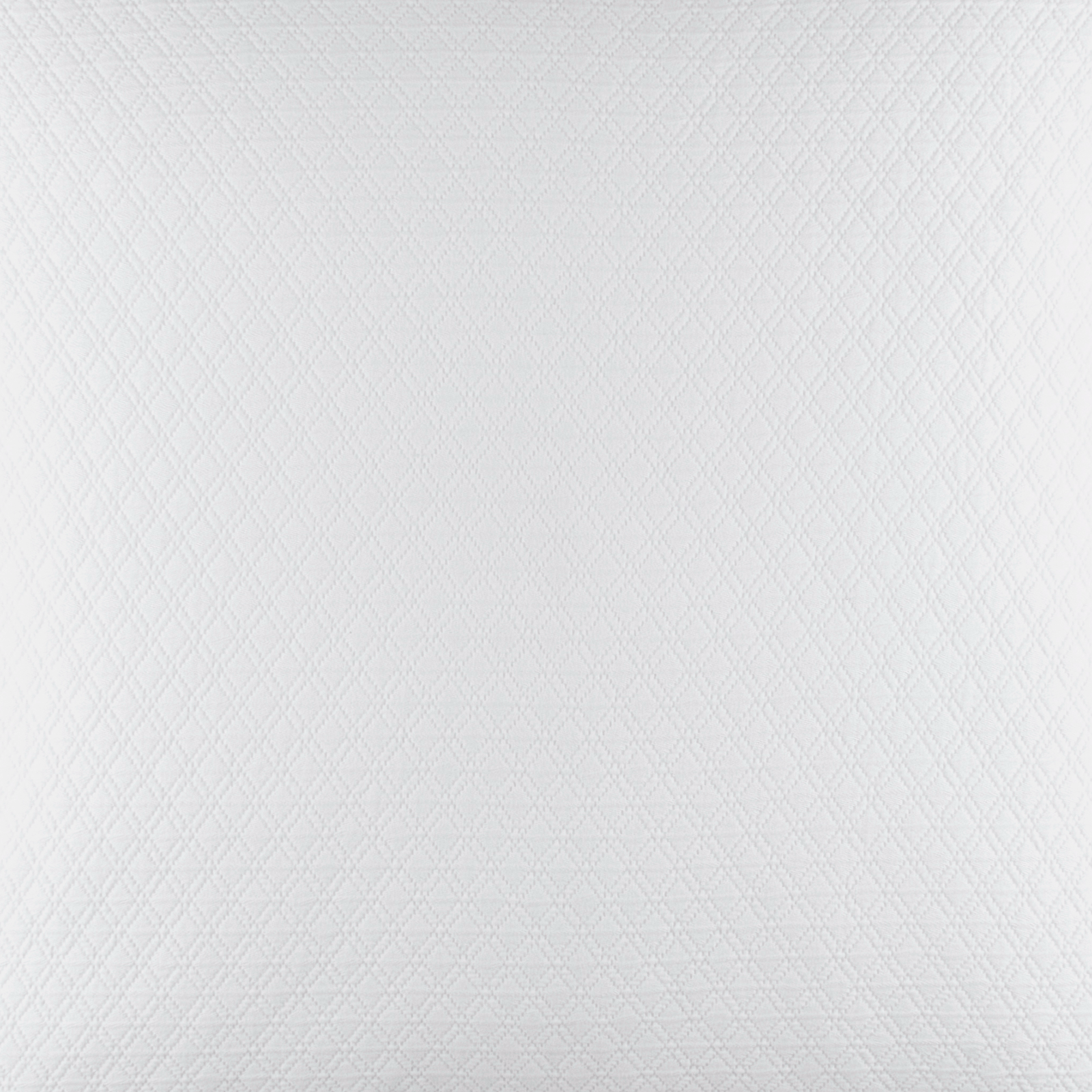 Closeup of Bed in White Pine Cone Hill Diamond Matelassé Bedding