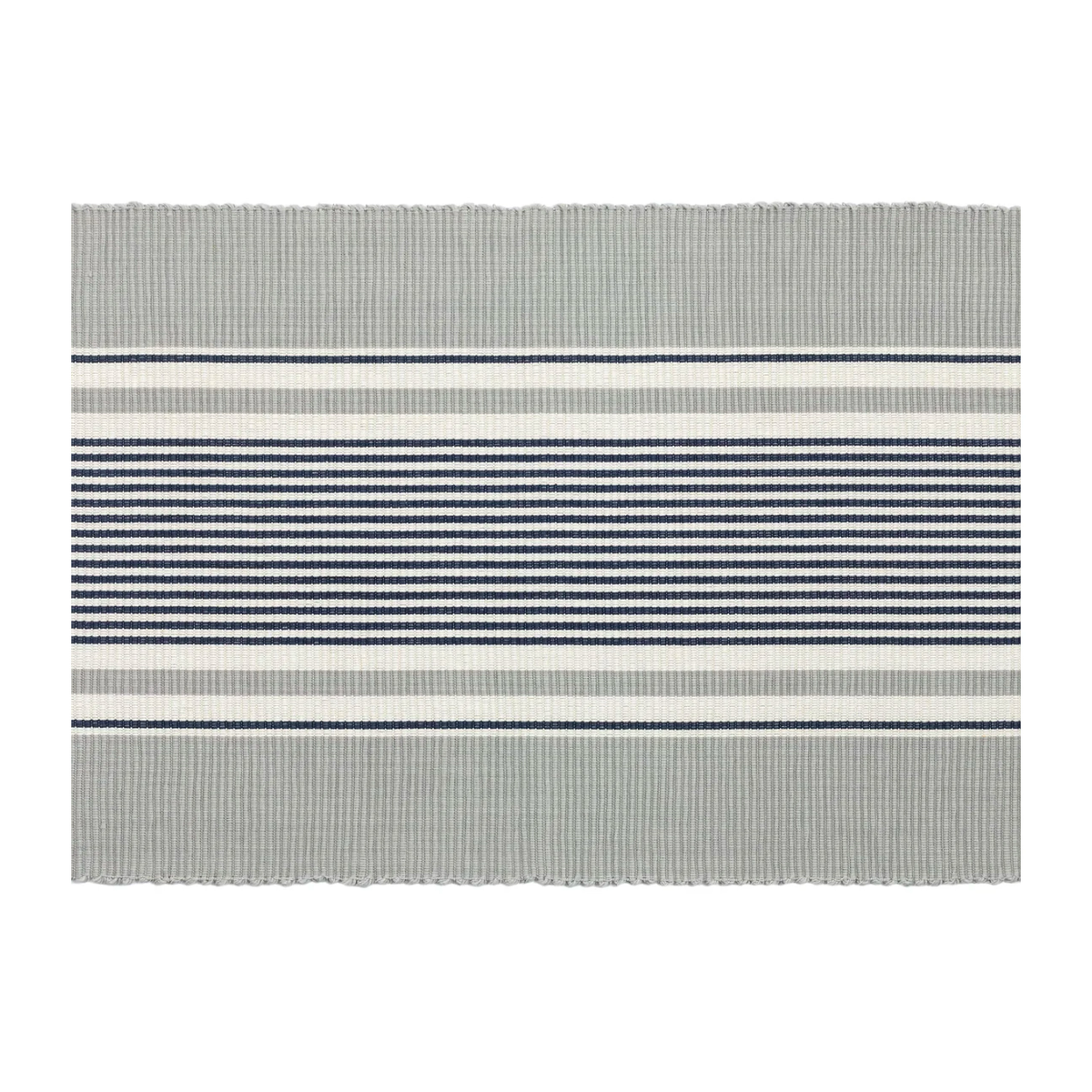 Pine Cone Hill Gunner Stripe Placemats in Blue