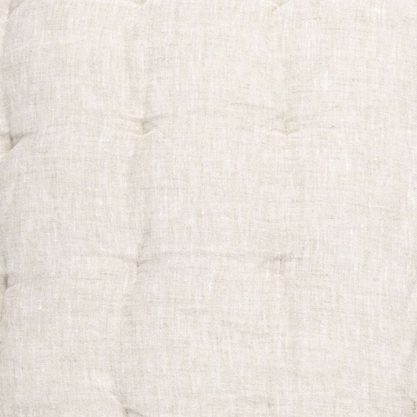 Bed Dressed in Pine Cone Hill Lush Linen Puff in Color Natural