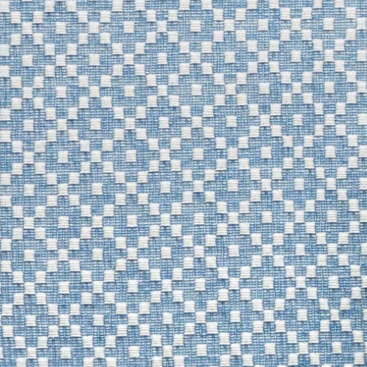 Closeup of Pine Cone Hill Mainsail Placemat in French Blue