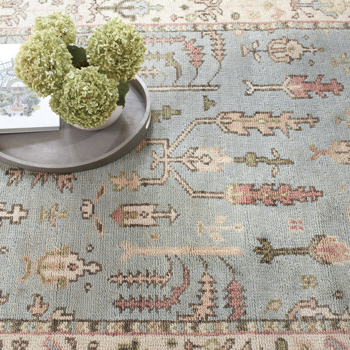 Plant on Pine Cone Hill Masterpiece Rug Collection in Athens Design